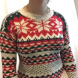 Adirondack pattern sweater